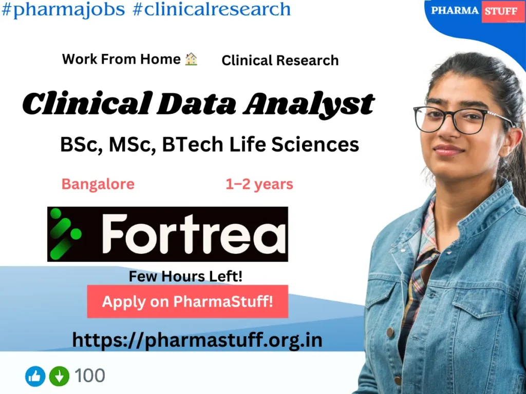 Fortrea Hiring Clinical Data Analyst – Remote