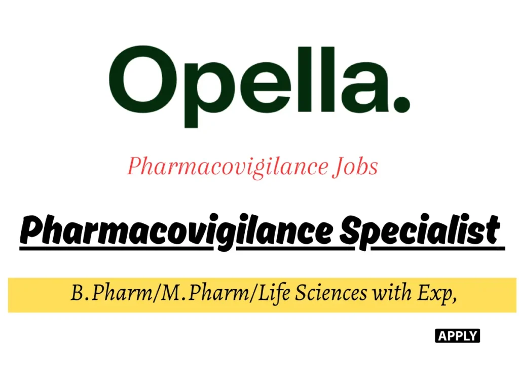 Pharmacovigilance Specialist Hiring at Sanofi