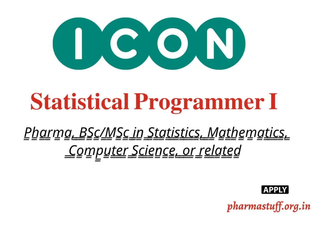 Statistical Programmer I Careers at ICON plc