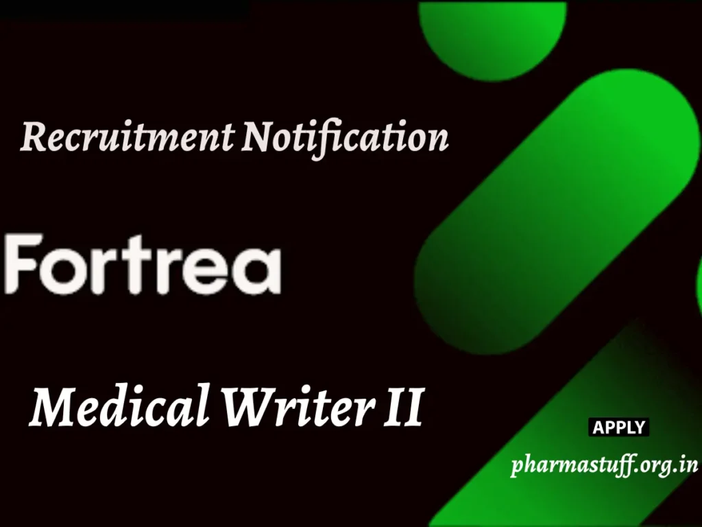 Fortrea Hiring Medical Writer II