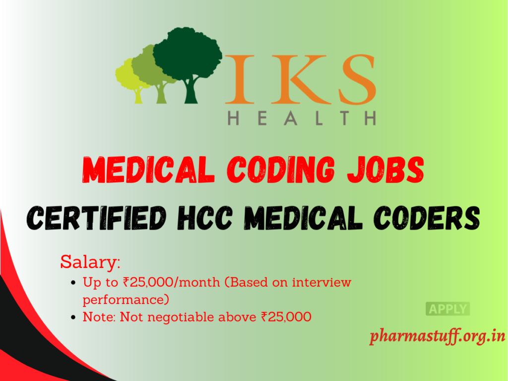 IKS Healthcare Hiring Certified HCC Medical Coders