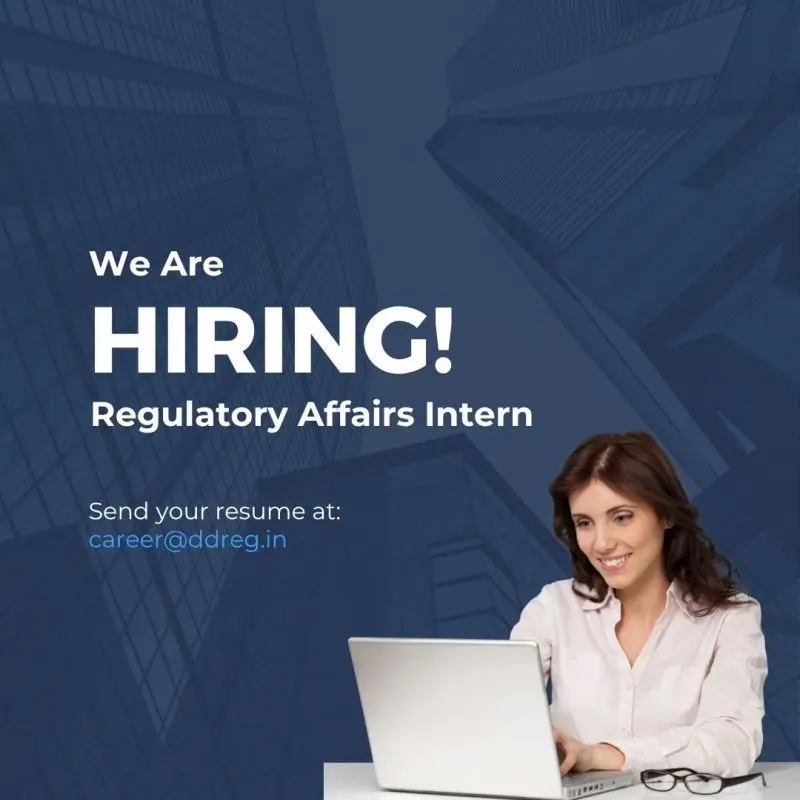 Regulatory Affairs Internship for Freshers in Pharmacy, Biotechnology & Life Sciences – DDReg Pharma