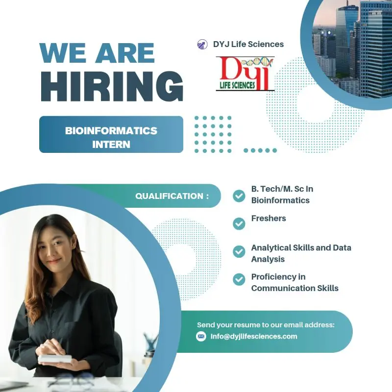 Bioinformatics Internship for Freshers at DYJ Life Sciences