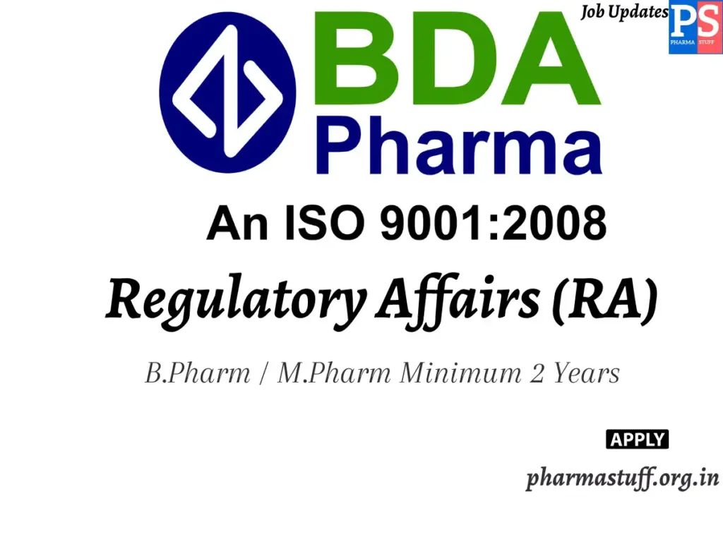 BDA Pharma Hiring Regulatory Affairs (RA) (1)