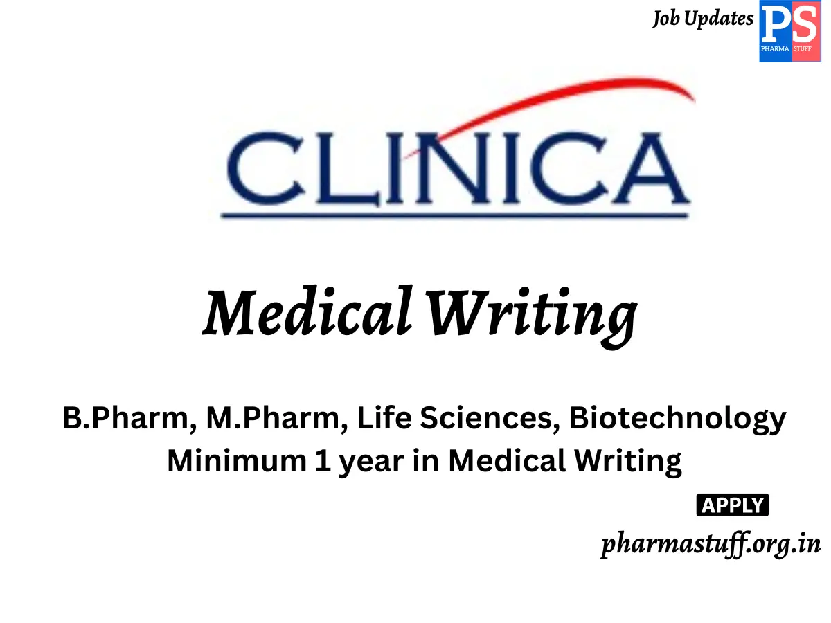 CLINICA Research Solutions LLP Hiring Medical Writing