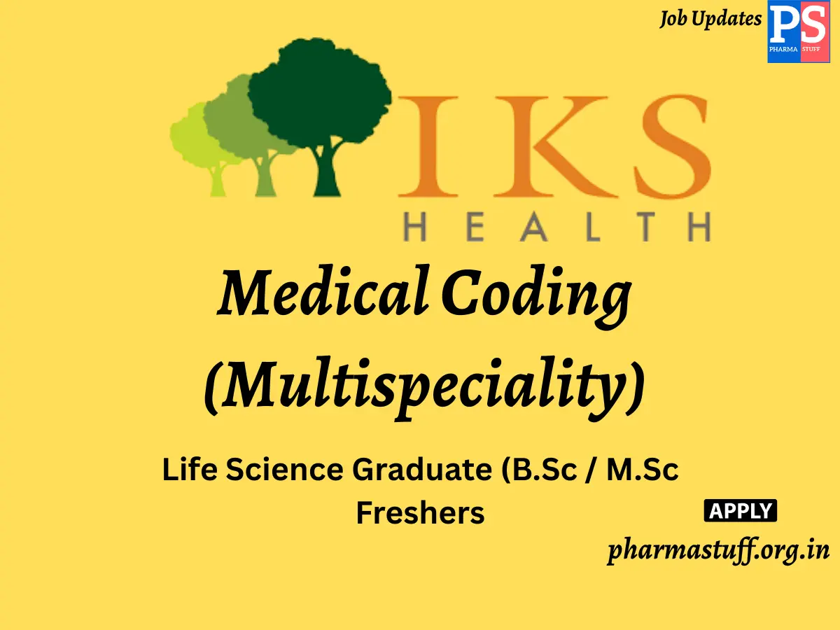 IKS Health Hiring Medical Coding Multispeciality