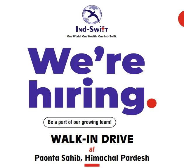 Ind-Swift Laboratories Walk-In Drive Packing, Quality Control, Production