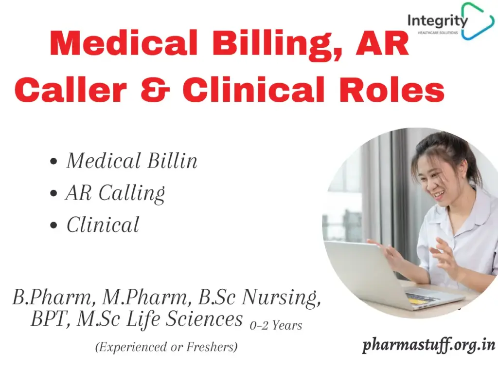 Integrity Healthcare Hiring for Medical Billing, AR Caller & Clinical Roles