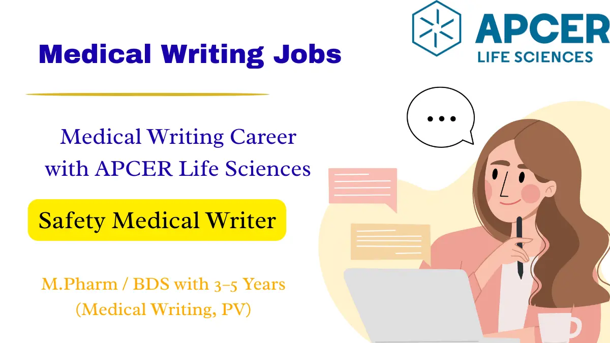 Medical Writing Career with APCER Life Sciences