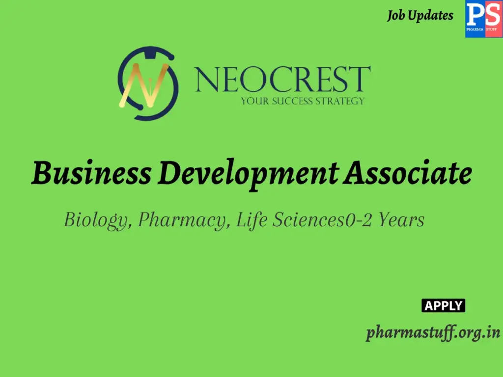 NeoCrest Hiring Business Development Associate