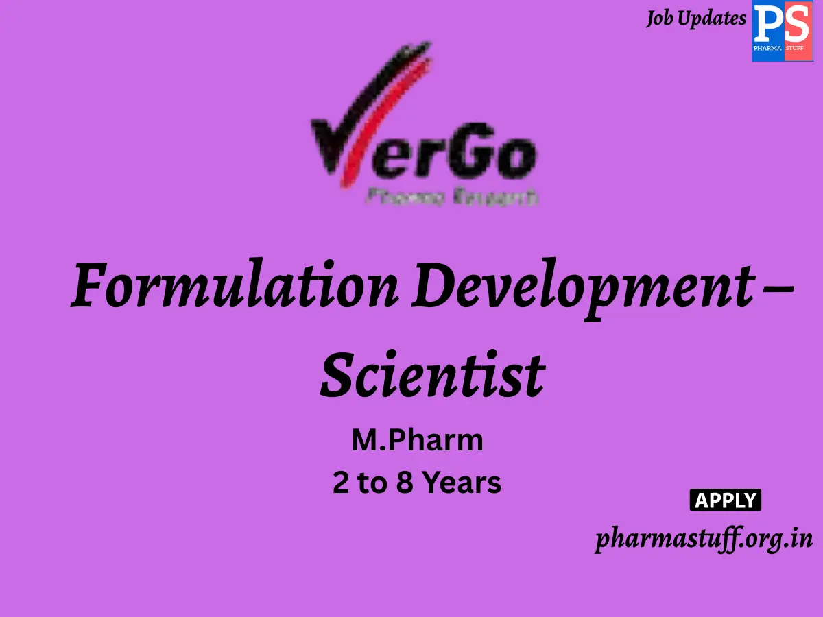 Vergo Pharma Research Labs pvt ltd