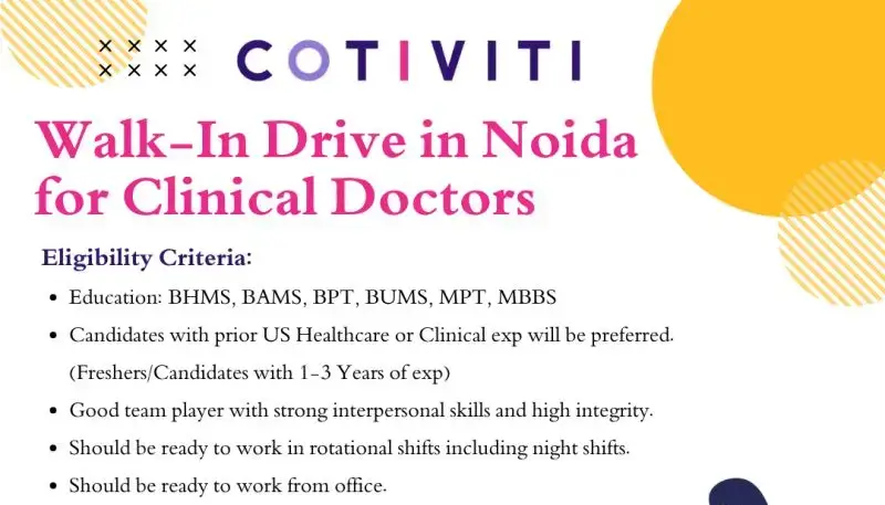 cotiviti clinical doctors hiring