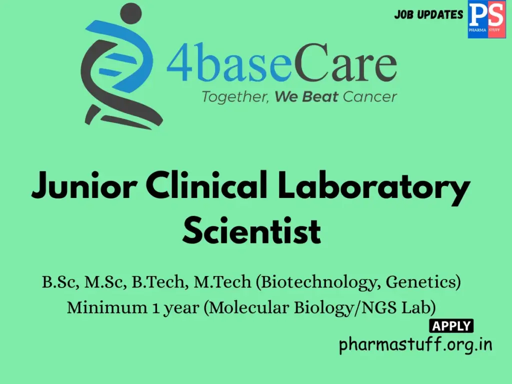 4baseCare Hiring Junior Clinical Laboratory Scientist
