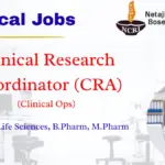 Clinical Research Coordinator Vacancy – Freshers | NCRI Hospital