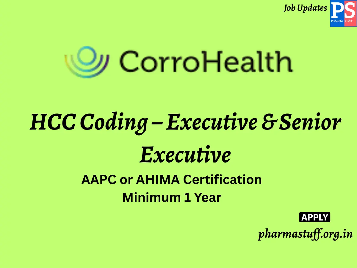 CorroHealth Hiring HCC Coding – Executive Senior