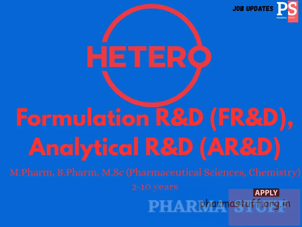 HETERO Hiring Formulation RD FRD Analytical RD ARD 1