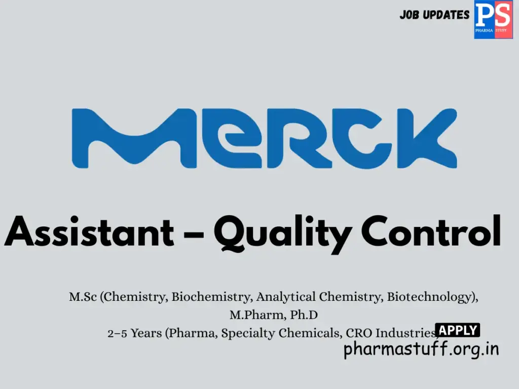Merck Hiring Assistant – Quality Control