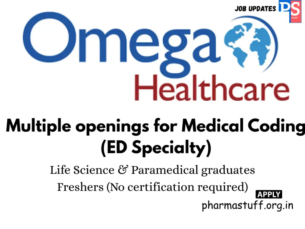 Omega Healthcare hiring non-certified freshers in medical coding