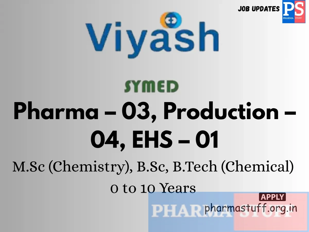 SYMED Labs Walk In Pharma – 03 Production – 04 EHS – 01