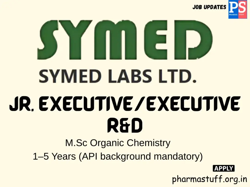 Symed R&D Center Walk-in Jr. Executive/Executive R&D
