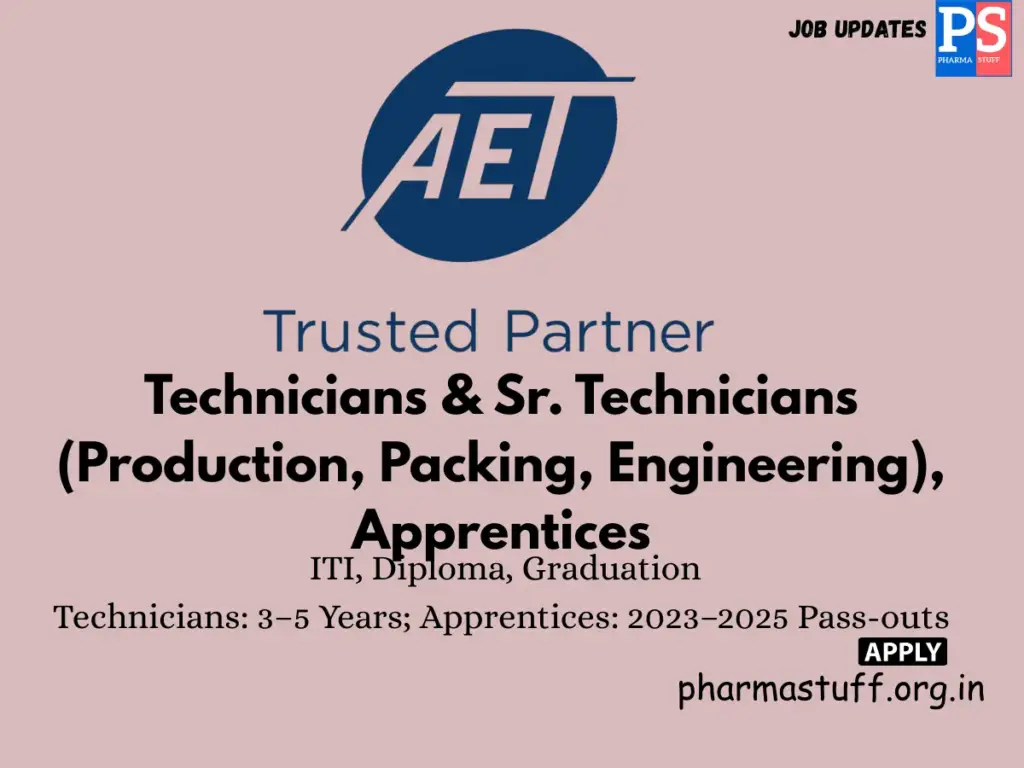 Tiefenbacher Laboratories Hiring Technician & Sr. Technician