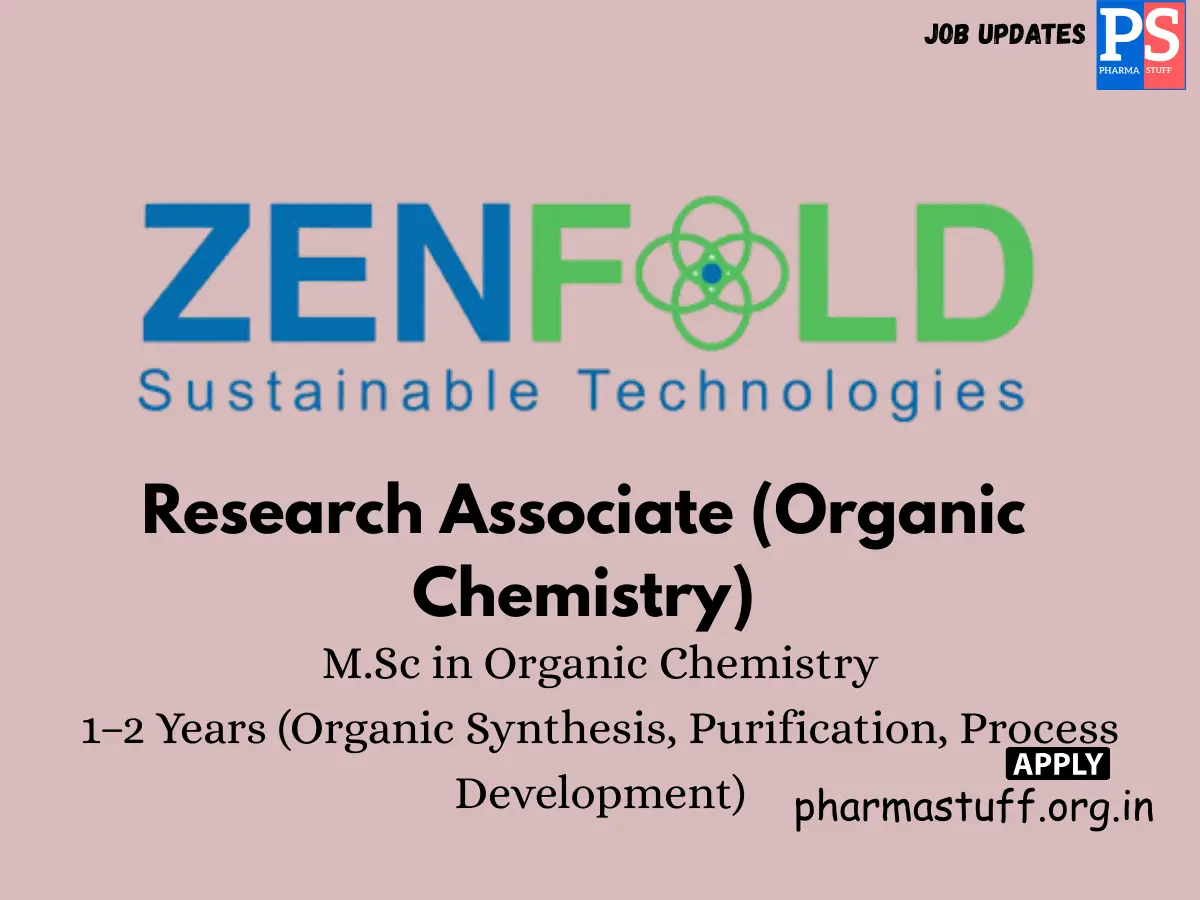 Zenfold Sustainable Technologies Hiring Research Associate