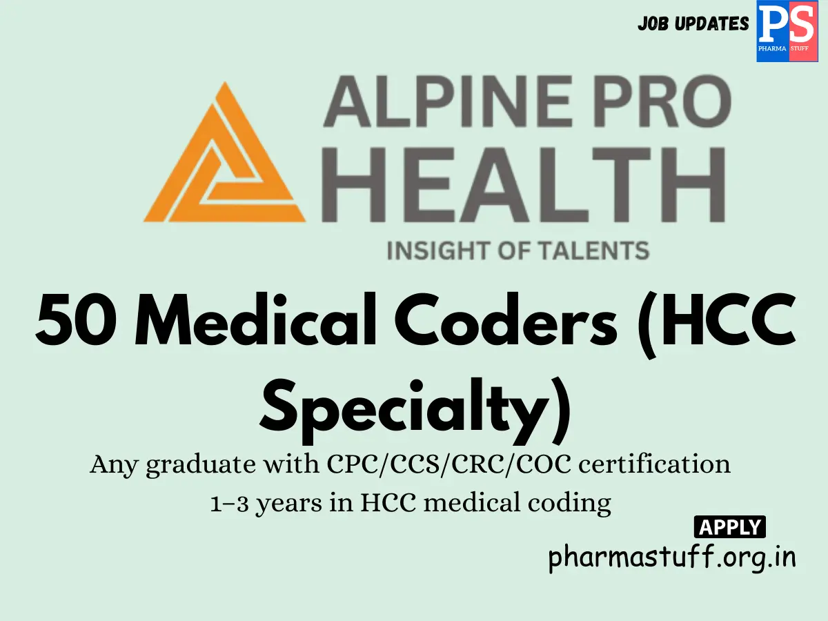 Alpine Pro Health Hiring Medical Coders HCC Specialty