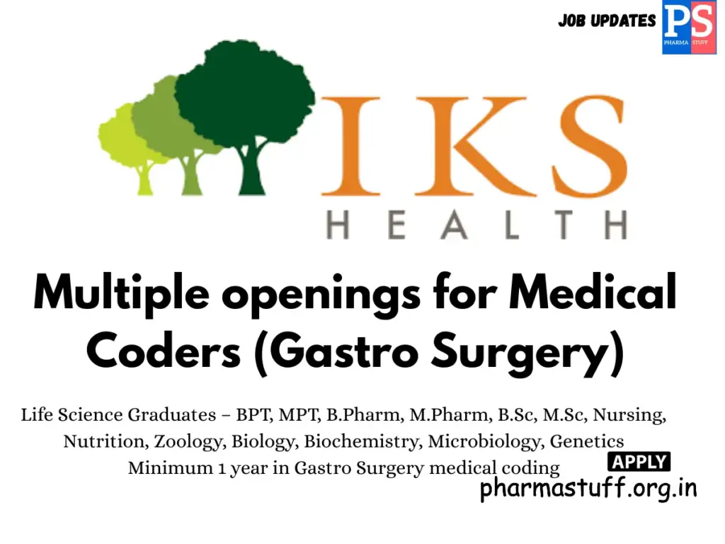 IKS Health Hiring Medical Coders