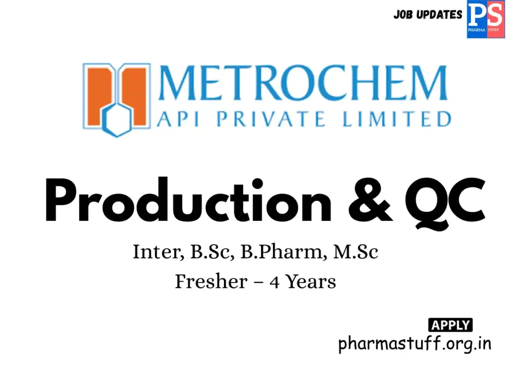 Metrochem Walk-in Production & Quality Control