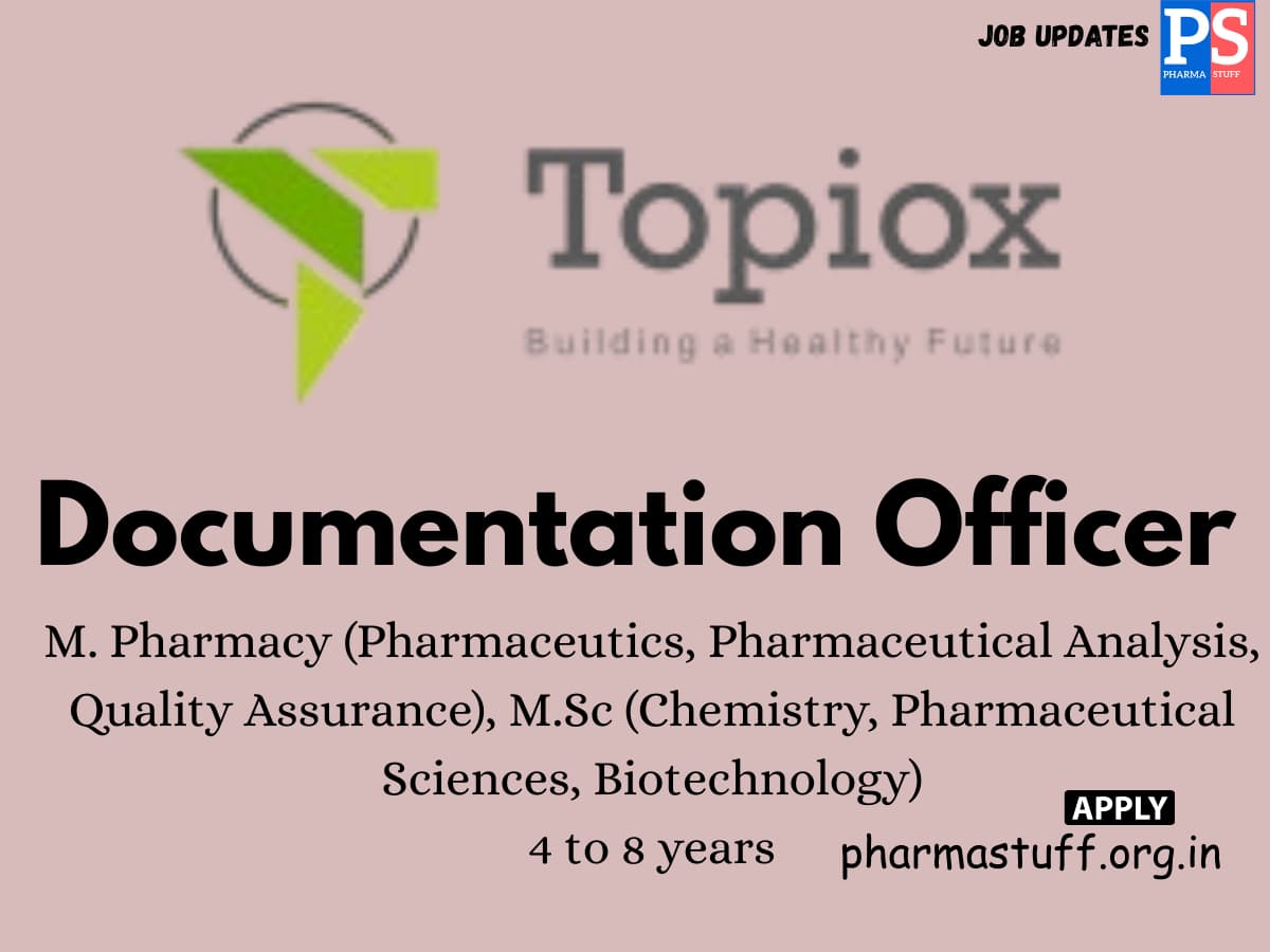 Topiox Hiring Documentation Officer 1