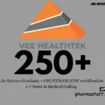 Vee Healthtek Walk-in Certified Medical Coders – 250+