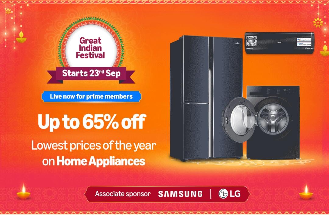 Amazon Great Indian Festival - Washing Machine Deals