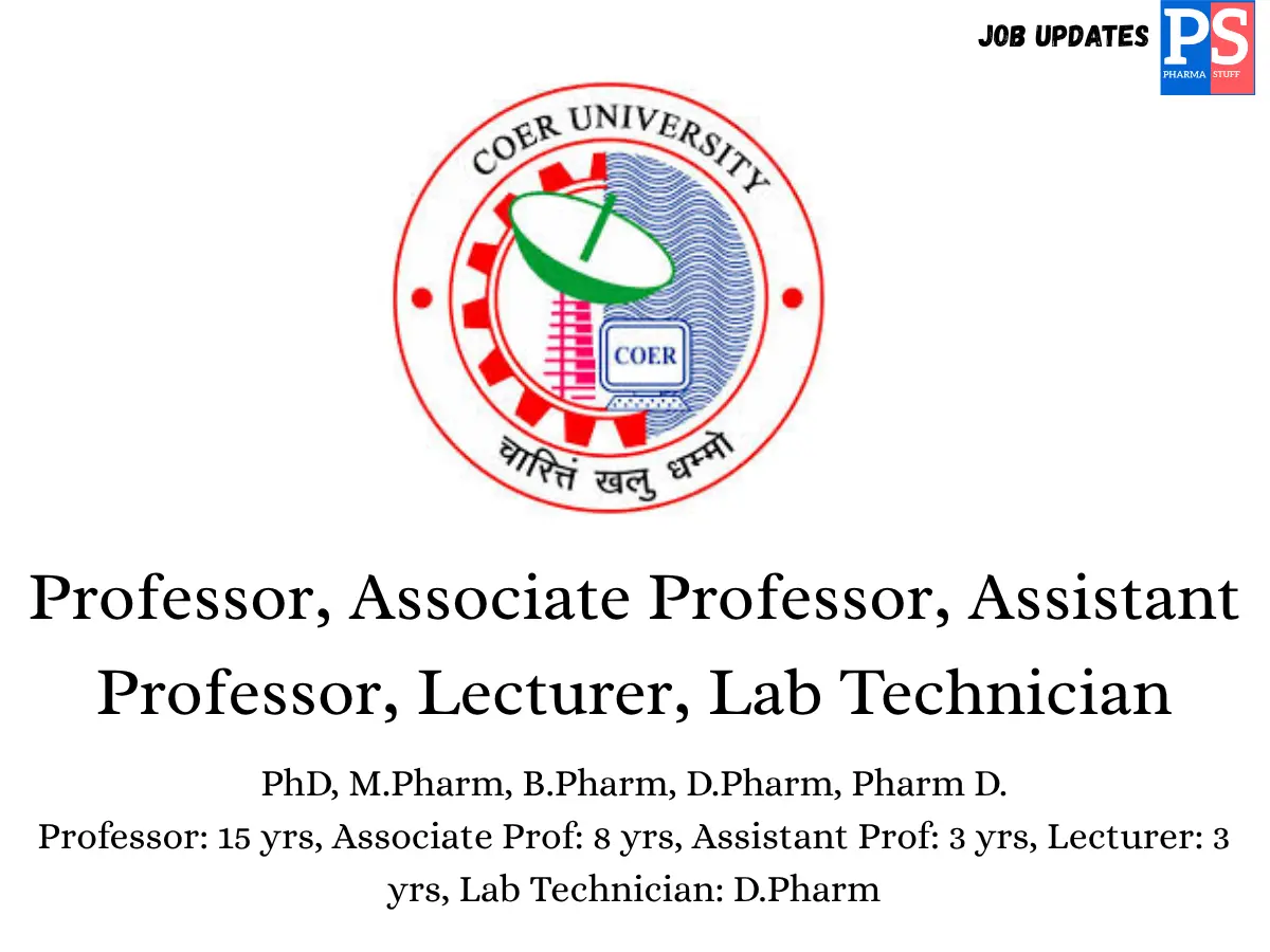 COER University, College of Pharmacy, Roorkee, Uttarakhand