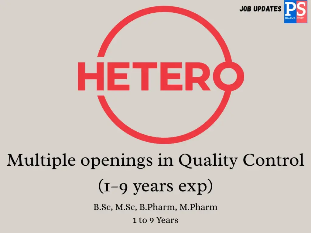 Hetero Walk-In Quality Control 1 Hetero Walk-In Quality Control