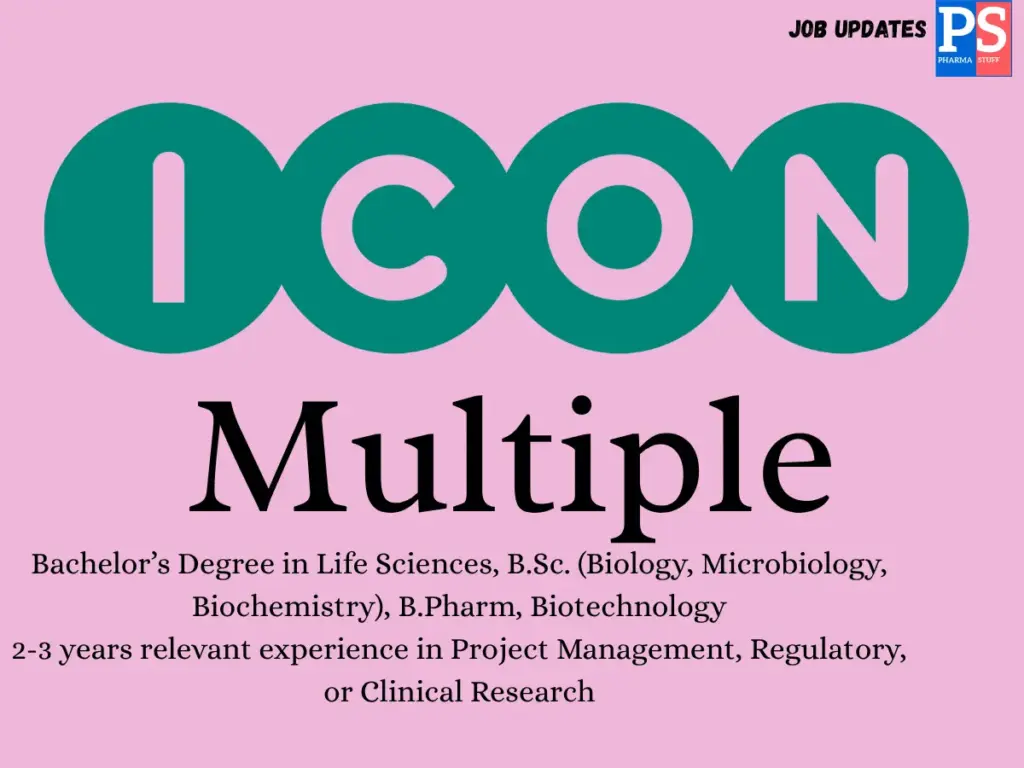 ICON plc Hiring Project Analyst II 1 ICON plc Hiring Multiple