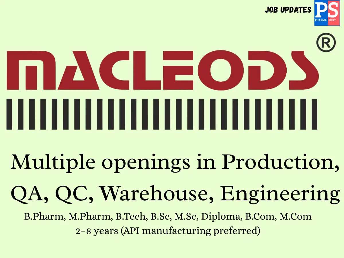 Macleods pharmaceuticals limited