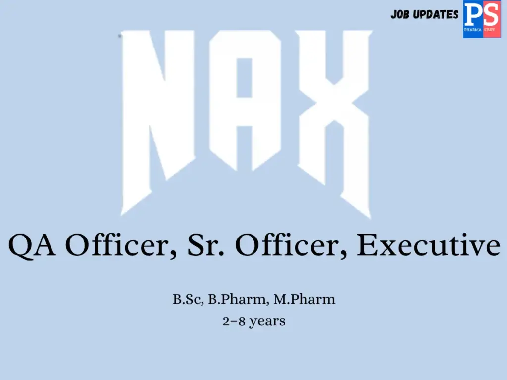 Naxcuure Hiring QA Officers/Sr. Officers/Executives