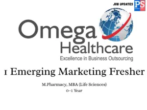 Omega Outsourcing Hiring Emerging Marketing Fresher