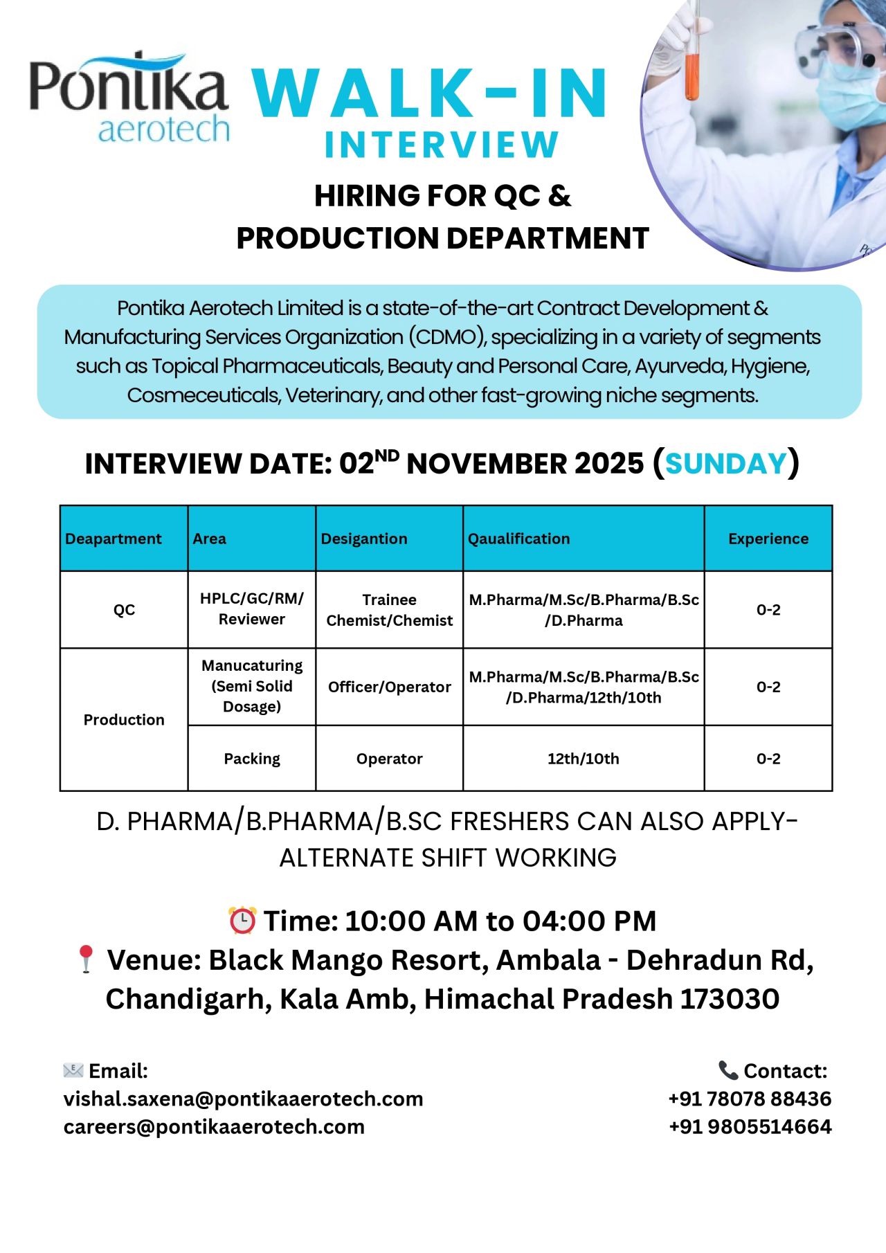 Pontika Aerotech Walk-in QC & Production 3 Pontika Aerotech Walk-in QC & Production