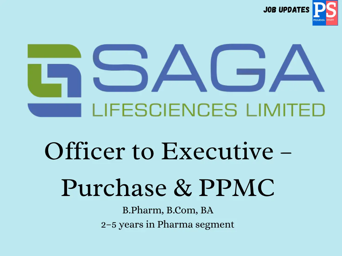 SAGA LIFESCIENCES LIMITED.