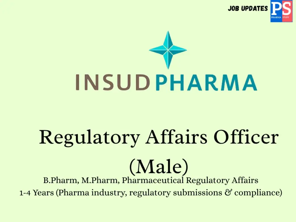 Senador Laboratories Hiring Regulatory Affairs Officer 1 Senador Laboratories Hiring Regulatory Affairs Officer