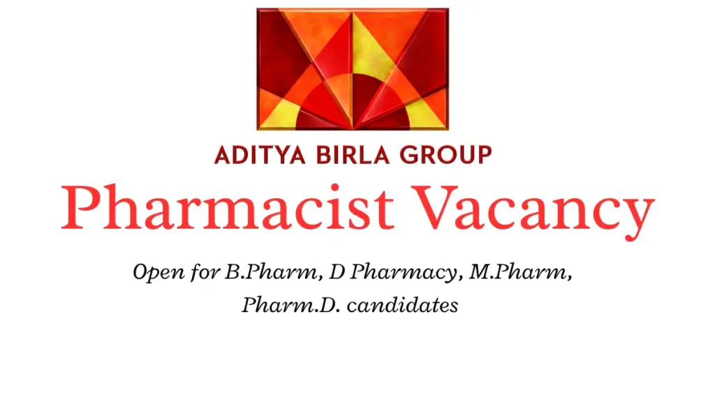 Aditya Birla Group Pharmacist Recruitment 1 aditya-birla-group-pharmacist-Recruitment