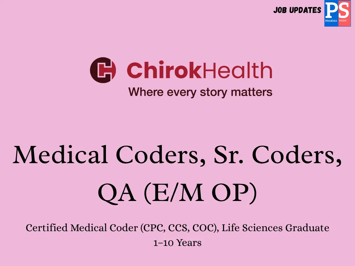 ChirokHealth Walk In Medical Coders