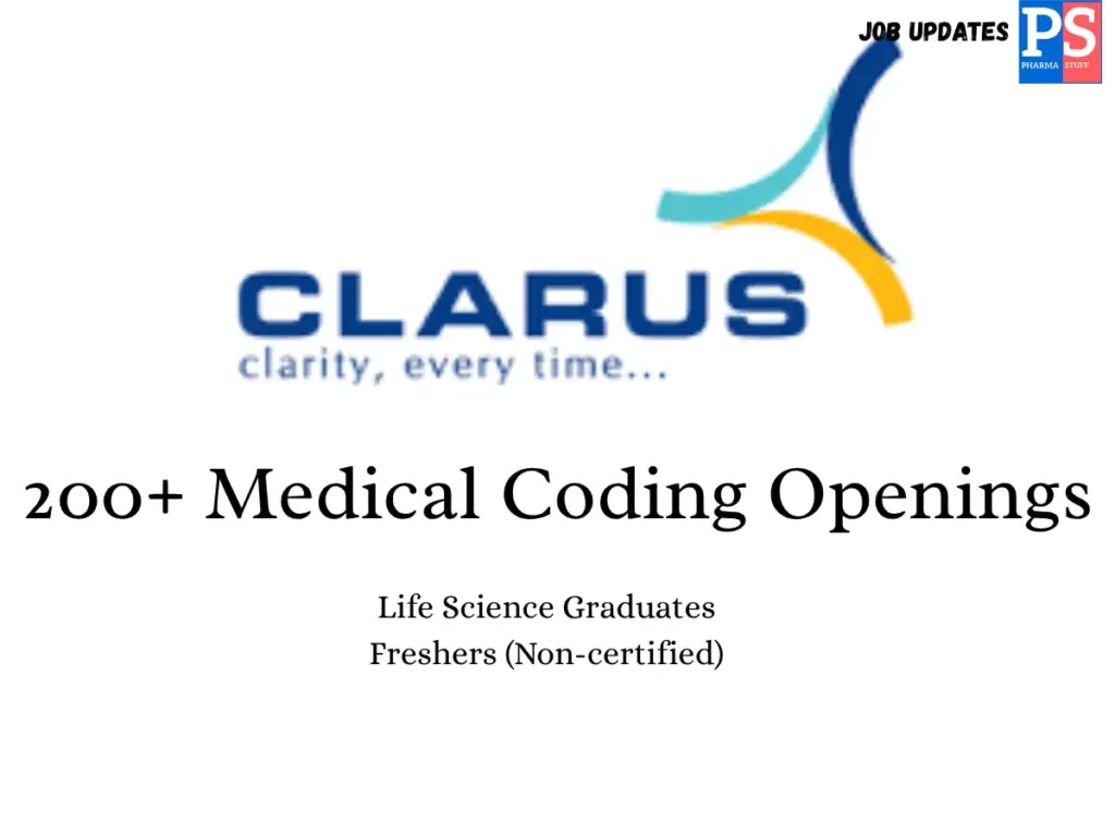 Clarus Walk-in 200+ medical coding