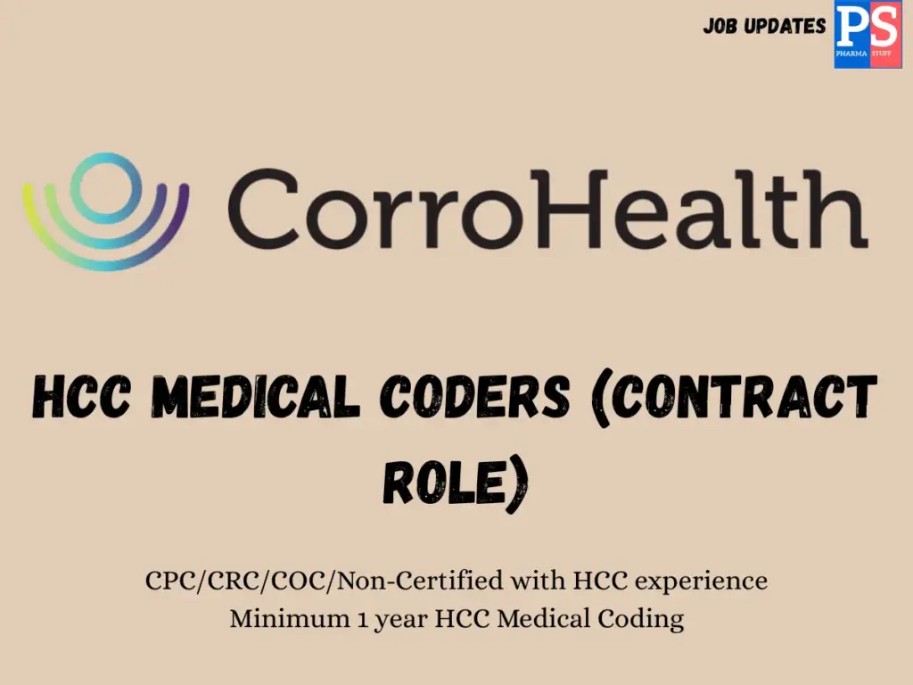 CorroHealth Hiring HCC Medical Coders