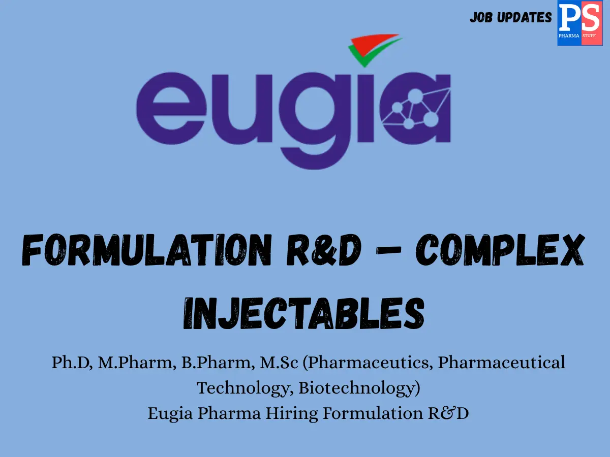 EUGIA PHARMA SPECIALITIES LIMITED.