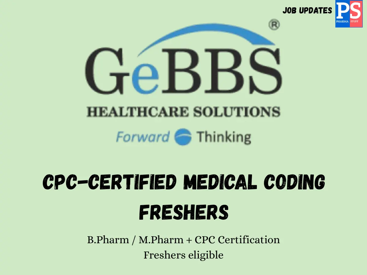 Gebbs Healthcare hiring CPC certified