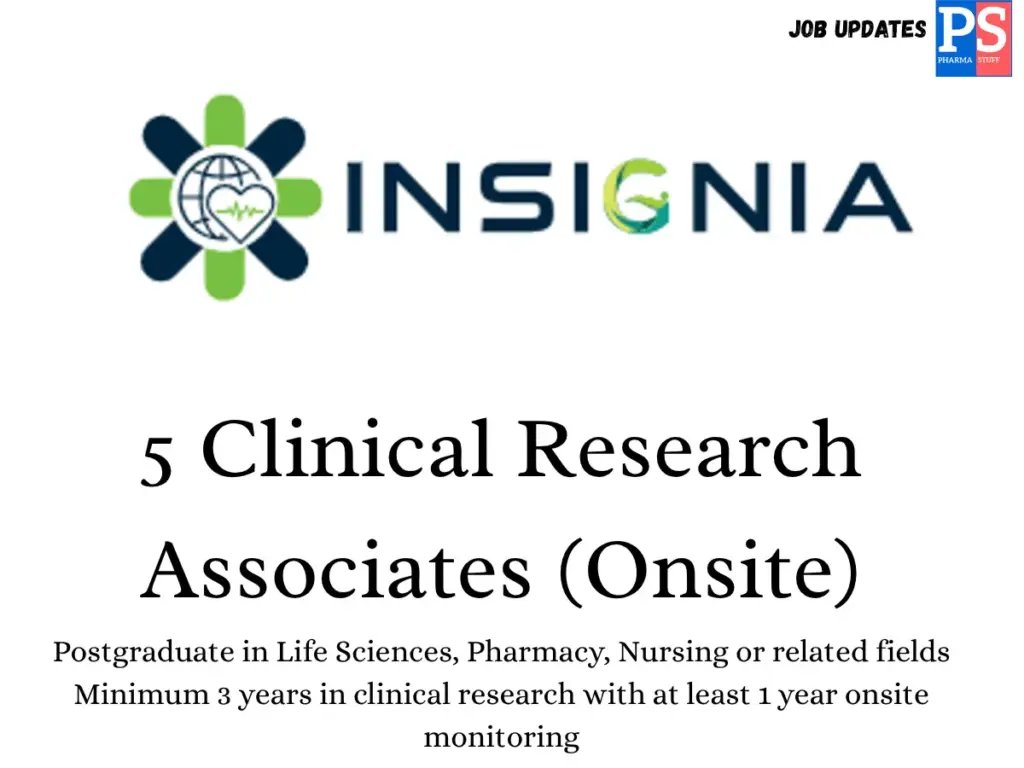 Insignia Hiring Clinical Research Associates