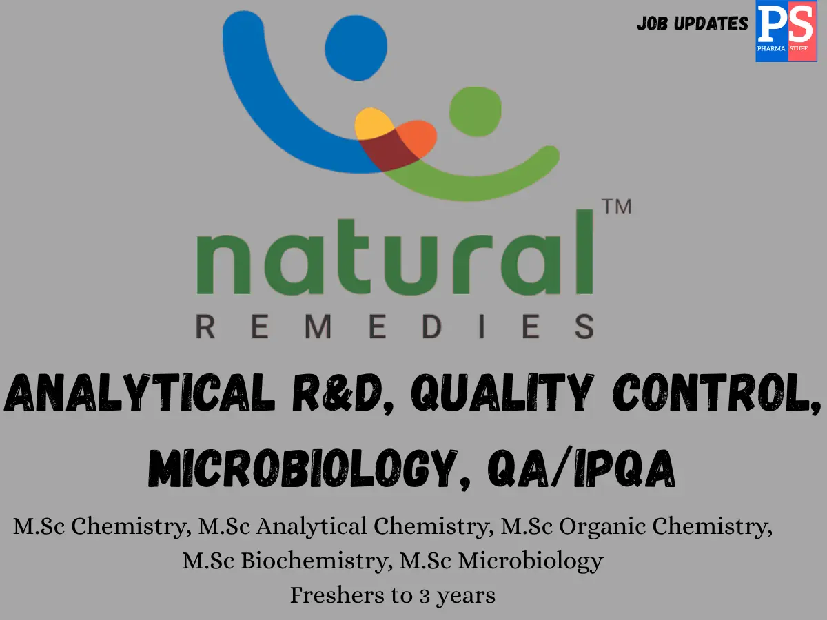 Natural Remedies pvt ltd