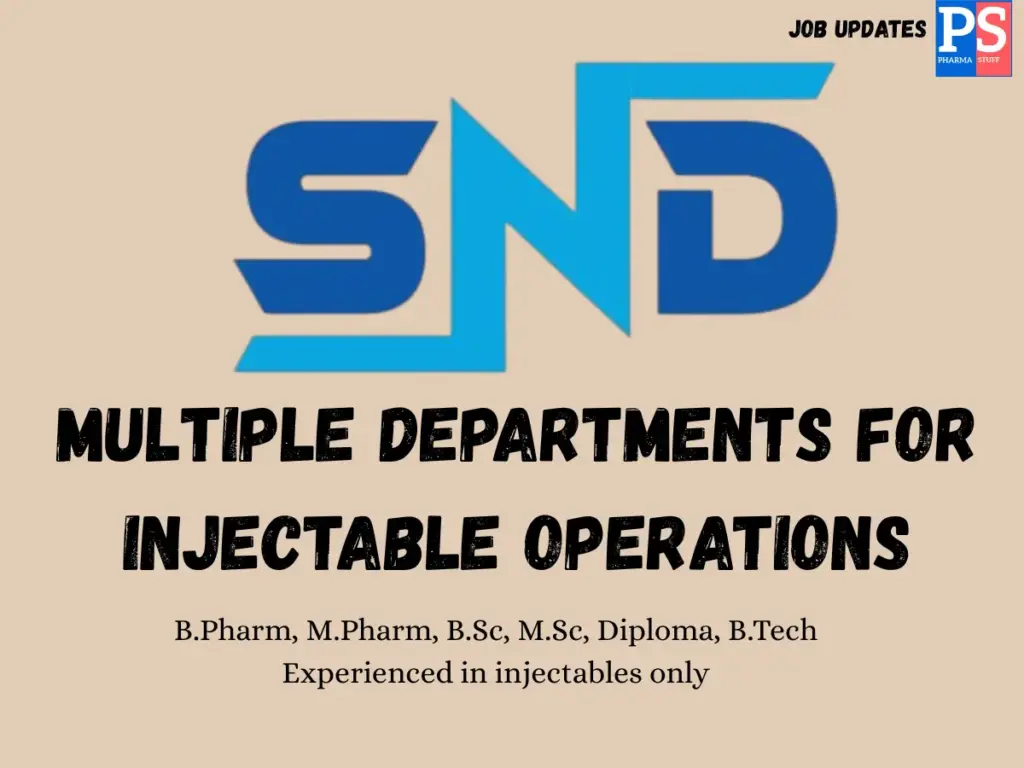 SND EV Healthcare Hiring Microbiology/Biotechnology